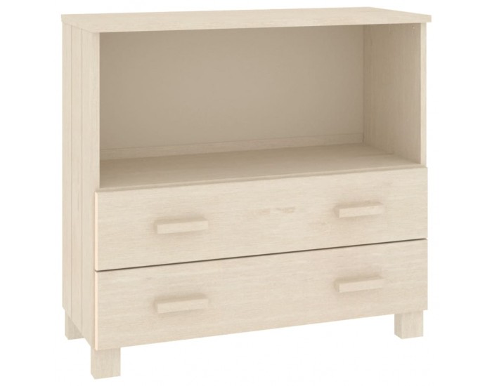 Sonata H Сайдборд HAMAR, меденокафяв, 85x35x80 см, борово дърво масив