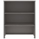 Sonata H Надстройка за шкаф HAMAR светлосива 85x35x100 см бор масив