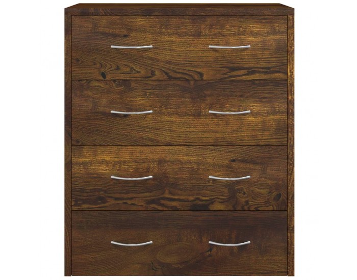 Sonata H Сайдборд с 4 чекмеджета, 60x30,5x71 см, опушен дъб