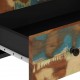 Sonata H Висок шкаф с чекмедже 60x33x100 см регенериран масив и желязо