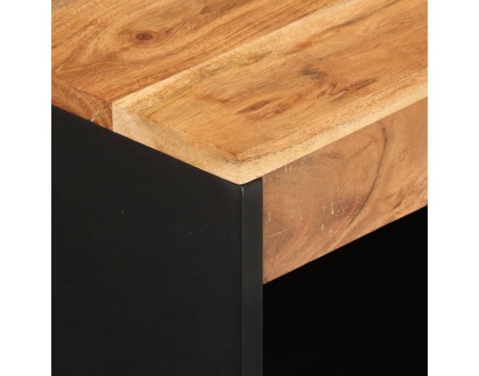 Sonata H Сайдборд с 2 врати, 60x33x75 см, акациево дърво масив