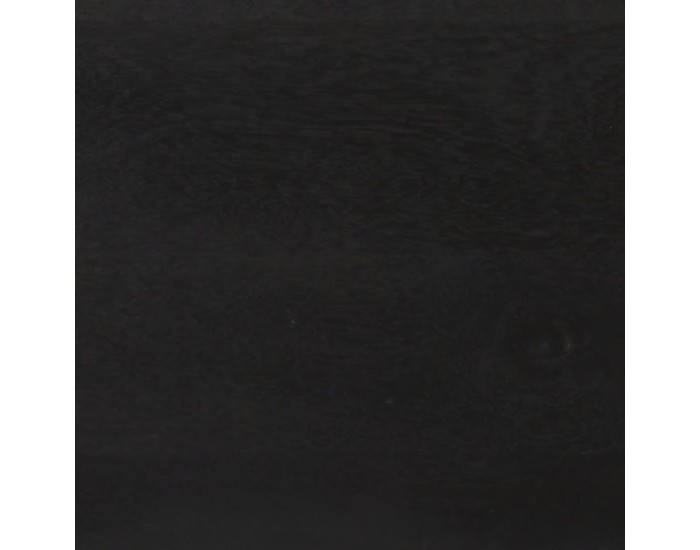 Sonata H Сайдборд, черно и златисто, 110x30x75 см, мангово дърво масив