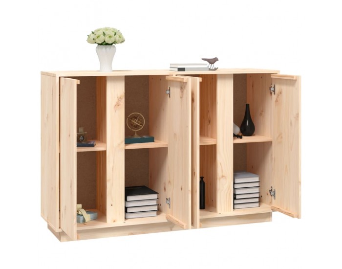 Sonata H Сайдборд, 120x35x80 см, бор масив