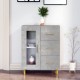 Sonata Dulap, gri beton, 69,5x34x90 cm, lemn compozit