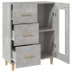 Sonata Dulap, gri beton, 69,5x34x90 cm, lemn compozit