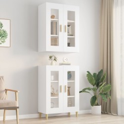 Sonata H Окачен стенен шкаф, бял, 69,5x34x90 см - Corpuri, vitrine, biblioteci modulare