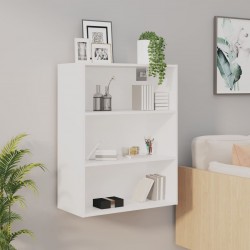 Sonata H Окачен стенен шкаф, бял, 69,5x32,5x90 см - Corpuri, vitrine, biblioteci modulare
