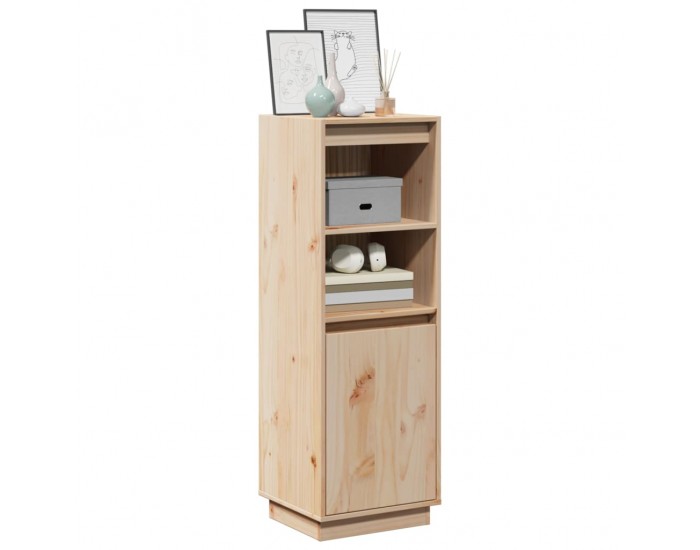 Sonata H Висок шкаф, 37x34x110 см, борово дърво масив