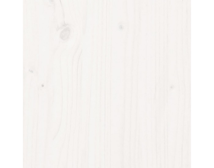 Sonata H Сайдборд, бял, 111x34x60 см, бор масив
