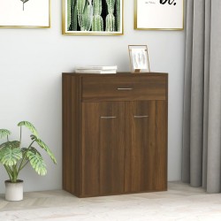 Sonata H Сайдборд, кафяв дъб, 60x30x75 см, инженерно дърво - Corpuri, vitrine, biblioteci modulare