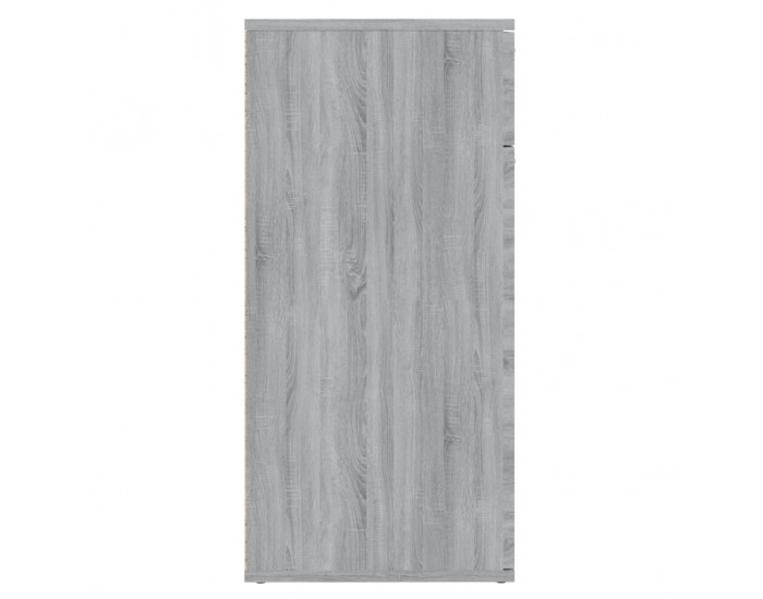 Sonata H Сайдборд, сив сонома, 80x36x75 см, инженерно дърво