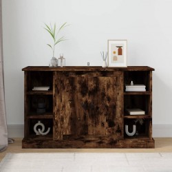Sonata H Сайдборд, опушен дъб, 100x35,5x60 см, инженерно дърво - Corpuri, vitrine, biblioteci modulare