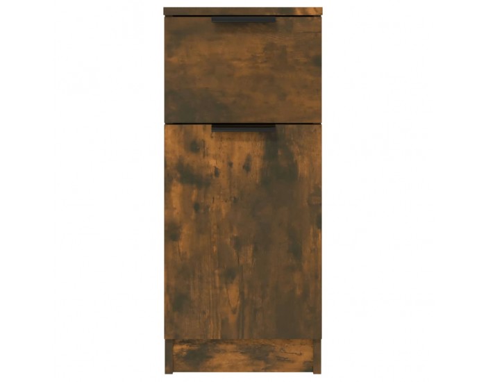 Sonata H Сайдборди, 2 бр, опушен дъб, 30x30x70 см, инженерно дърво