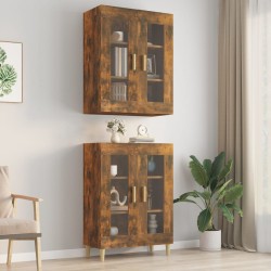 Sonata H Окачен стенен шкаф, опушен дъб, 69,5x34x90 см - Corpuri, vitrine, biblioteci modulare