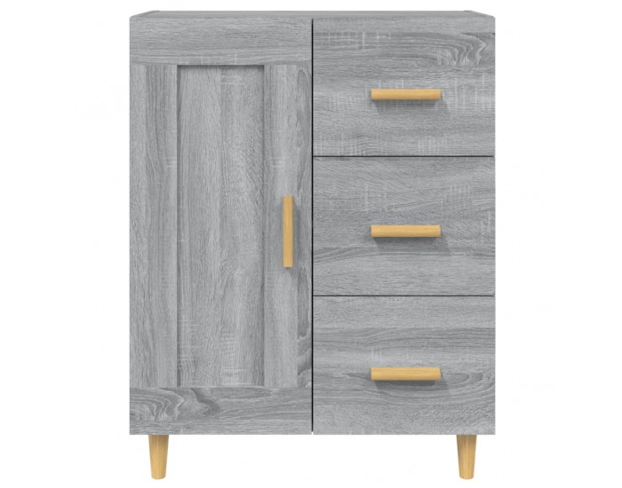 Sonata Dulap, gri sonoma, 69,5x34x90 cm, lemn compozit