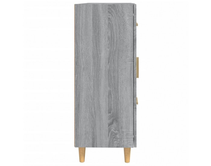 Sonata Dulap, gri sonoma, 69,5x34x90 cm, lemn compozit