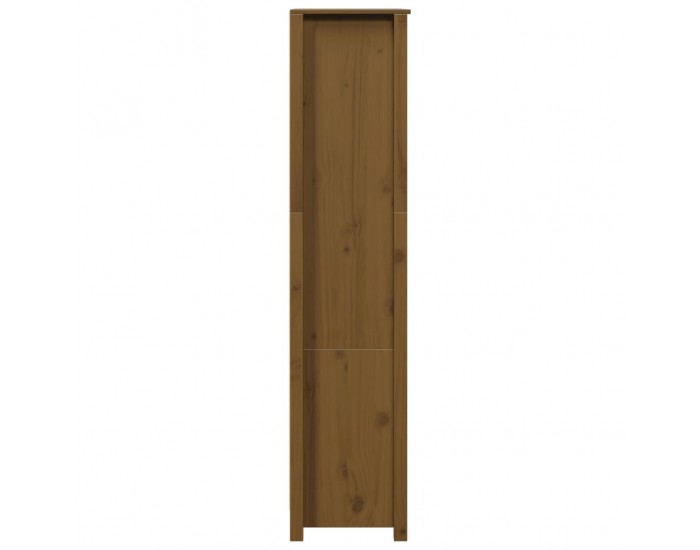 Sonata H Висок шкаф, меденокафяв, 80x35x154 см, борово дърво масив