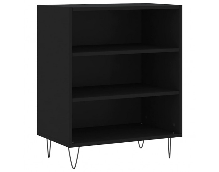 Sonata H Бюфет черен 57x35x70 см инженерно дърво