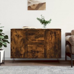 Sonata H Сайдборд, опушен дъб, 104x35x70 см, инженерно дърво - Corpuri, vitrine, biblioteci modulare