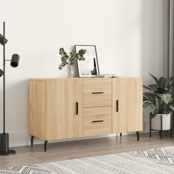 Sonata H Сайдборд, дъб сонома, 100x36x60 см, инженерно дърво - Corpuri, vitrine, biblioteci modulare