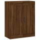 Sonata H Стенен шкаф кафяв дъб 69,5x34x90 см инженерно дърво