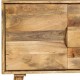 Sonata H Шкаф, мангово дърво масив, 90x30x69 см