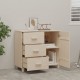 Sonata H Сайдборд HAMAR, меденокафяво, 90x40x80 см, борово дърво масив
