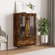Sonata H Висок шкаф, опушен дъб, 69,5x31x115 см, инженерно дърво