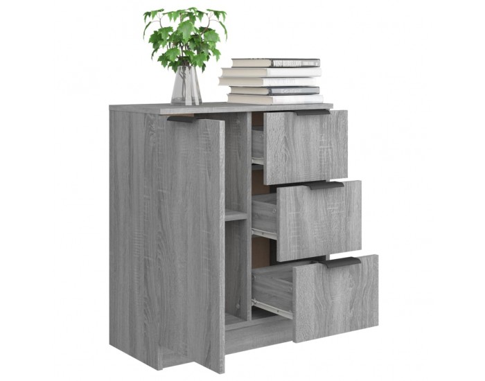Sonata Dulap, sonoma gri, 60x30x70 cm, lemn prelucrat