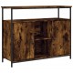 Sonata H Сайдборд, опушен дъб, 100x35x80 см, инженерно дърво