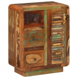 Sonata H Бюфет с 3 чекмеджета 55x30x70 см масивно регенерирано дърво - Living