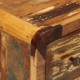 Sonata H Бюфет с 3 чекмеджета 55x30x70 см масивно регенерирано дърво