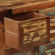 Sonata H Бюфет с 3 чекмеджета 55x30x70 см масивно регенерирано дърво