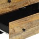Sonata H Страничен шкаф 60x33x75 см манго масивно дърво
