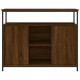 Sonata H Бюфет кафяв дъб 100x35x80 см инженерно дърво