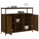 Sonata H Бюфет кафяв дъб 100x35x80 см инженерно дърво