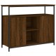 Sonata H Бюфет кафяв дъб 100x35x80 см инженерно дърво
