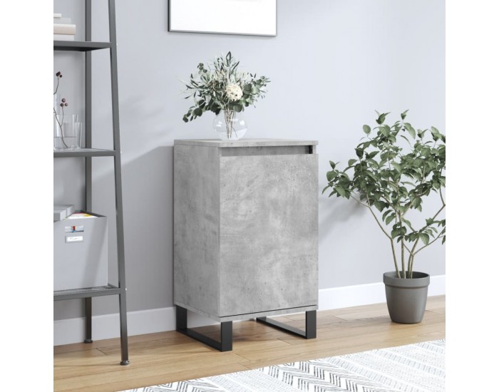 Sonata H Бюфет бетонно сив 40x35x70 см инженерно дърво
