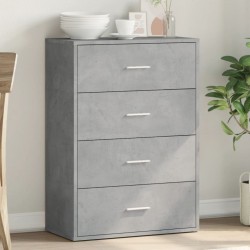 Sonata H Бюфет бетонно сив 60x31x84 см инженерно дърво - Living