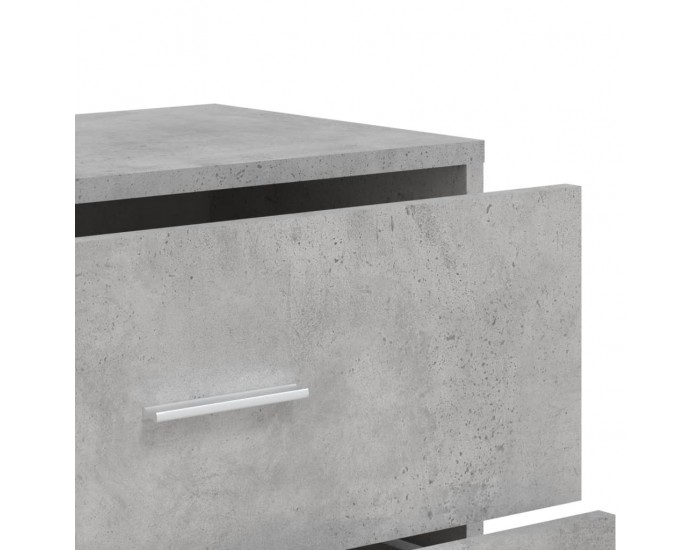 Sonata H Бюфет бетонно сив 60x31x84 см инженерно дърво