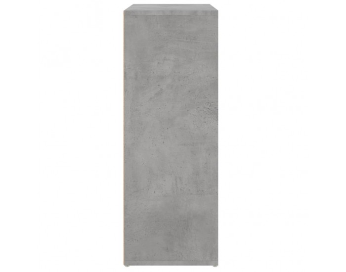 Sonata H Бюфет бетонно сив 60x31x84 см инженерно дърво