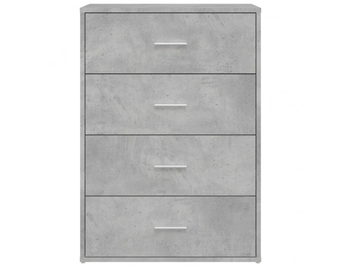 Sonata H Бюфет бетонно сив 60x31x84 см инженерно дърво