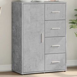 Sonata H Бюфет бетонно сив 60x31x84 см инженерно дърво - Living