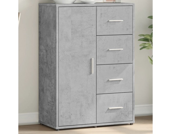 Sonata H Бюфет бетонно сив 60x31x84 см инженерно дърво