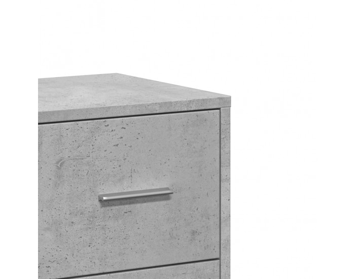 Sonata H Бюфет бетонно сив 60x31x84 см инженерно дърво