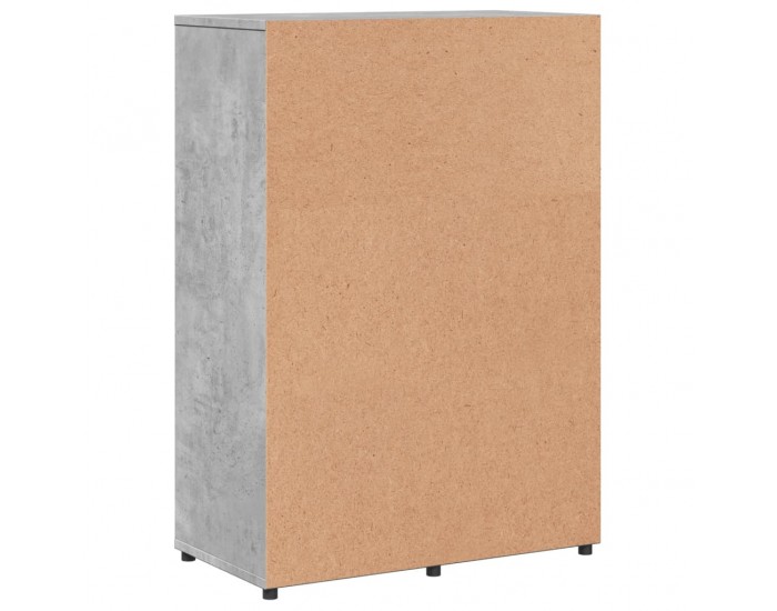 Sonata H Бюфет бетонно сив 60x31x84 см инженерно дърво