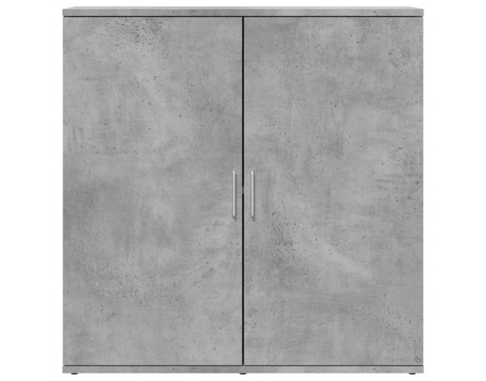 Sonata H Сайдборд, бетонно сив, 79x38x80 см, инженерно дърво