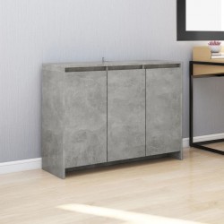 Sonata H Бюфет бетонно сив 102x33x75 см инженерно дърво - Living
