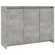 Sonata H Бюфет бетонно сив 102x33x75 см инженерно дърво