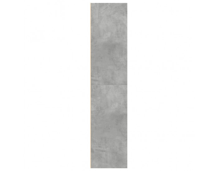 Sonata H Висок шкаф, бетонно сив, 70x41x185 см, инженерно дърво